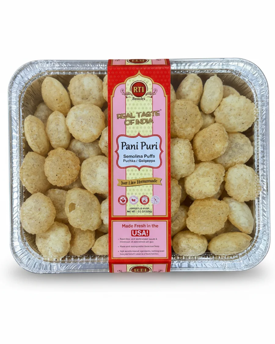 RTI Pani Puri party tray, 9.5 oz