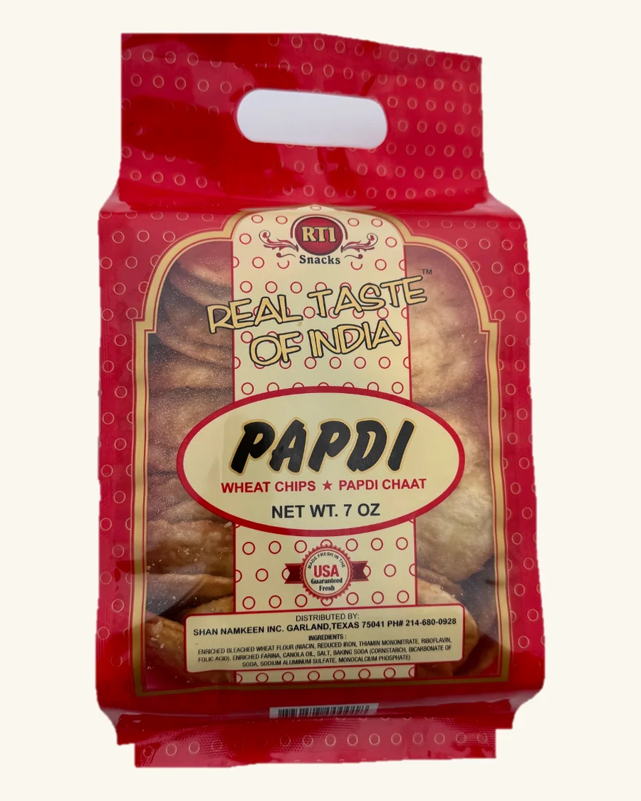 RTI Papdi wheat chips for chaat, 7 oz